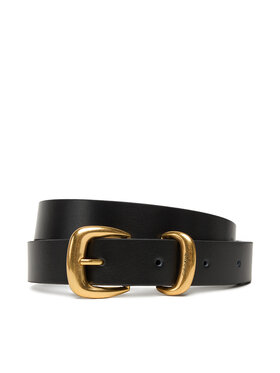 Calvin Klein Sieviešu josta Calvin Klein Sarah 2 Piece Logo Buckle Belt LV04K7012G Melns