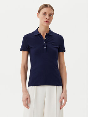 Lacoste Lacoste Поло PF5462 Cиній Slim Fit