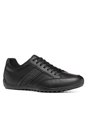 Geox Sneakersy Geox U Wells U66T5A 000BU C9999 Černá