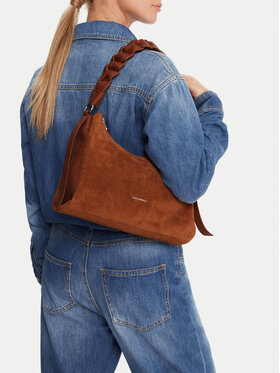 Coccinelle Сумка Coccinelle P6P Boheme Suede Bimaterial E1 P6P 13 03 01 Коричневий