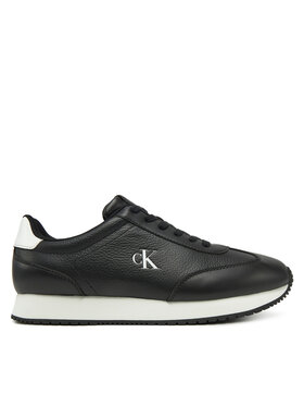 Calvin Klein Jeans Sneakersy Calvin Klein Jeans Runner Laceup Tc YM0YM01187 Čierna