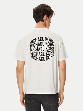 MICHAEL Michael Kors MICHAEL Michael Kors Camiseta CF6535WFV4 Blanco Regular Fit