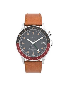 Timex Hodinky Timex TW2V74000 Hnedá