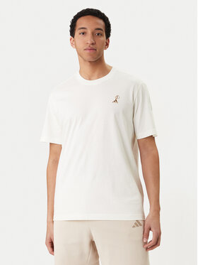 adidas adidas Camiseta Lux Coffee Cafe Pour Graphic KB4845 Blanco Loose Fit