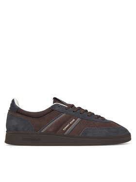 Tommy Jeans Sneakersy Tommy Jeans The Greenwich Edge Suede EM0EM01662 Brązowy