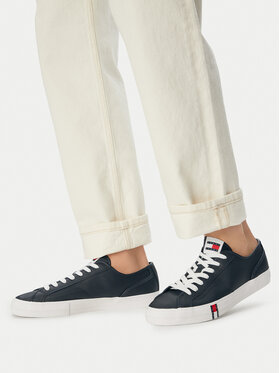 Tommy Jeans Sneakers Tommy Jeans Archive Vulc. Y2K Long Lace EM0EM01676 Bleumarin