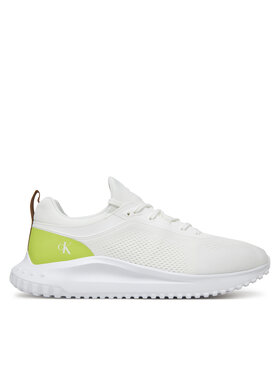 Calvin Klein Jeans Sneakers Calvin Klein Jeans Eva Runner Tech Knit YM0YM01293 Weiß