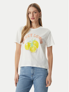 Morgan Morgan Camiseta 261-DLEMON Blanco Regular Fit