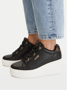 Guess Αθλητικά Guess FLTRZY ELE12 Μαύρο