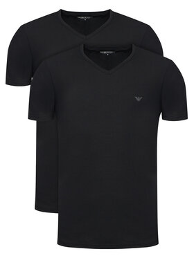 Emporio Armani Underwear Emporio Armani Underwear Set t-shirt majica﻿ EM000392 AF14132 MC005 Crna Regular Fit