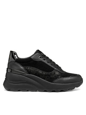 Geox Sneakers Geox D Spherica Ec13 D65WAB 2285 C9999 Negru