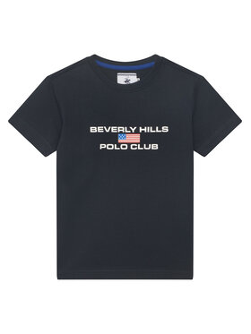Beverly Hills Polo Club Beverly Hills Polo Club Majica P-SS26B-TS0132 Mornarsko modra Regular Fit