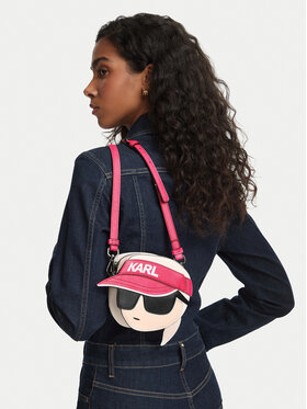 Karl Lagerfeld Kids Дамска чанта Karl Lagerfeld Kids Z30409 Бял
