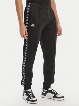 Kappa Kappa Sportinės kelnės Banda Rastoria 303KUC0 Juoda Slim Fit