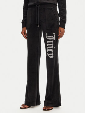Juicy Couture Juicy Couture Jogginghose Layla JCBBJ125806 Schwarz Regular Fit