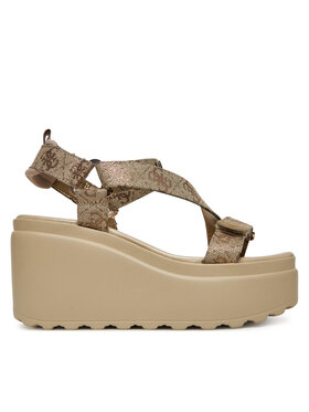 Guess Sandále Guess FLJOCI LEL03 Zlatá