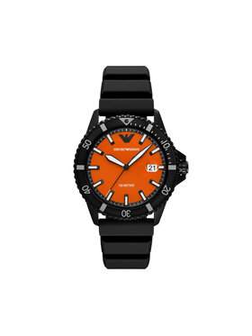Emporio Armani Ρολόι Emporio Armani World Explorer AR11684 Μαύρο