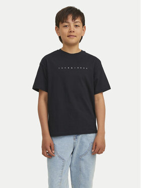 Jack & Jones Junior Jack & Jones Junior Marškinėliai Star 12237435 Juoda Relaxed Fit