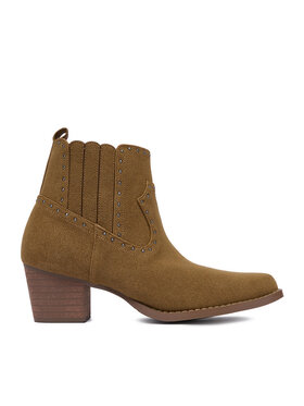 DeeZee Kovbojské topánky DeeZee LR230702 Hnedá