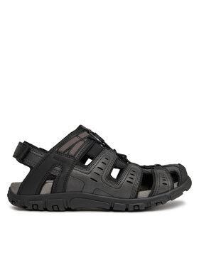 Geox Σανδάλια Geox Uomo Sandal Strada U4524C 000ME C9999 Μαύρο