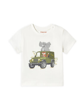 Mayoral Mayoral Футболка 1053 Білий Regular Fit