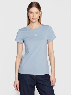 Calvin Klein Jeans Calvin Klein Jeans T-Shirt J20J220300 Γαλάζιο Slim Fit