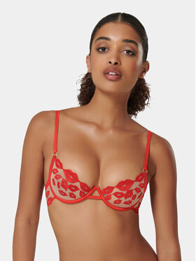 Bluebella Bluebella Sujetador con aros Marian 42226 Rojo
