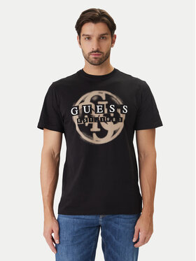 Guess Guess Camiseta M6GI09 K2989 Negro Regular Fit