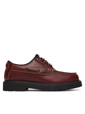 Tommy Jeans Félcipő Tommy Jeans Archive '01 Boat Shoe Leather EM0EM01651 Barna