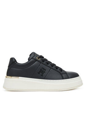 Tommy Hilfiger Sneakersy Tommy Hilfiger Low Cut Lace-Up T3A9-33985-1355 Čierna
