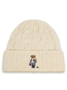 Polo Ralph Lauren Berretto Polo Ralph Lauren 455P23848001 Crema