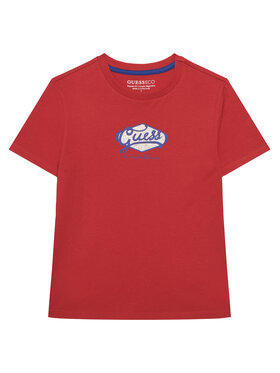 Guess Guess Camiseta L6RI02 K8HM4 Rojo Regular Fit