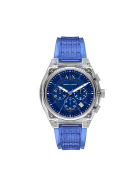 Armani Exchange Hodinky Armani Exchange Rafael Chronograph AX4166 Modrá