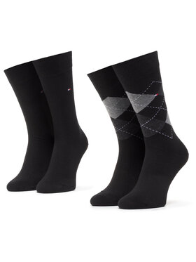 Tommy Hilfiger Ilgos kojinės Tommy Hilfiger 100001495 Juoda