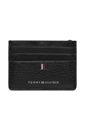 Tommy Hilfiger Kredītkaršu turētājs Tommy Hilfiger Th Central Cc Holder AM0AM11858 Melns