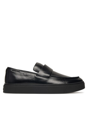 Calvin Klein Halbschuhe Calvin Klein Hybrid Clean Cup Loafer Band Lth HM0HM02250 Schwarz