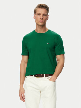 Tommy Hilfiger Tommy Hilfiger Póló Ess Seasonal MW0MW39995 Zöld Regular Fit