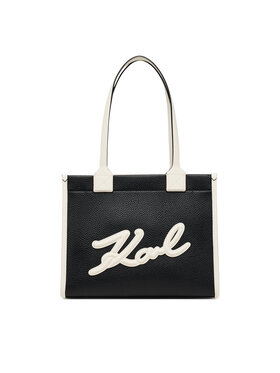 KARL LAGERFELD Kabelka KARL LAGERFELD A1W30042 Černá