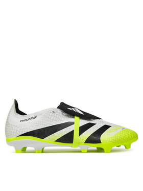 adidas Futbalové topánky adidas Predator League Fold-Over Tongue JI1111 Biela