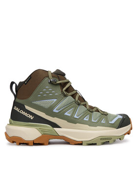 Salomon Pārgājienu apavi Salomon X Ultra 360 Edge Mid GTX L49098800 Zaļš