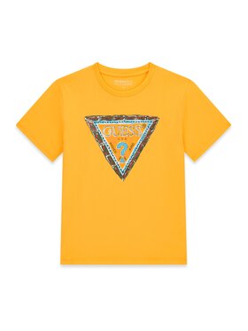 Guess Guess T-shirt L6GI00 K8HM4 Žuta Regular Fit