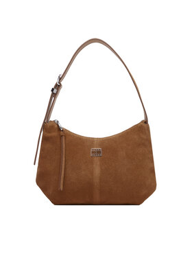 Tommy Jeans Torebka Tommy Jeans Tjw Slouchy Suede Shoulder Bag AW0AW18859 Brązowy