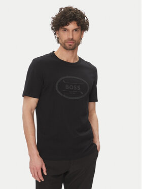 BOSS BOSS Majica 50537825 Črna Regular Fit