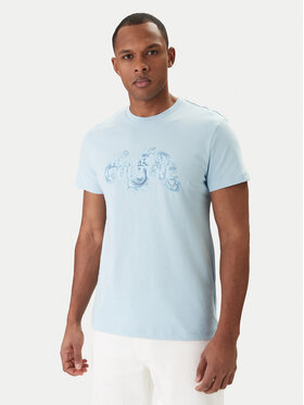 Versace Jeans Couture Versace Jeans Couture Camiseta 80GAHE02 CJ00E Azul Regular Fit