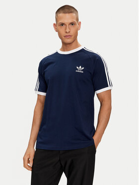 adidas adidas Футболка Adicolor Classics 3-Stripes T-Shirt IA4850 Голубий Slim Fit