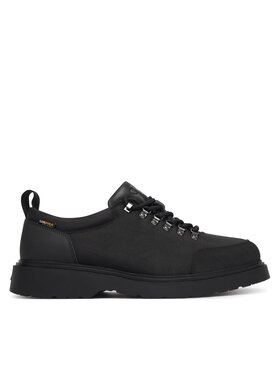 Calvin Klein Обувки Calvin Klein Combat Hiking Shoe Mix Mat Wl HM0HM02248 Черен
