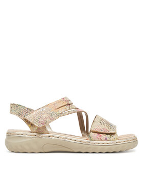 Rieker Sandály Rieker 60464-90 Béžová