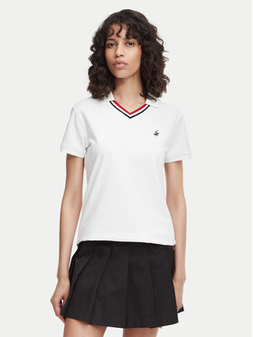 Beverly Hills Polo Club Beverly Hills Polo Club Polo P-SS26W-P2217 Blanco Regular Fit