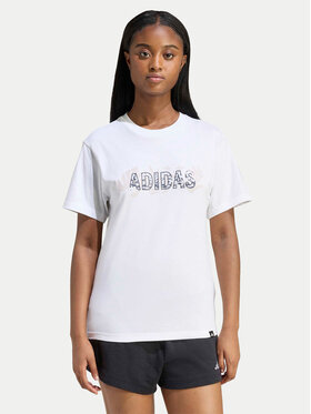 adidas adidas Camiseta Animal Graphic KB7146 Blanco Regular Fit