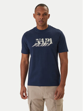 Napapijri Napapijri Camiseta Lodestar NP0A4FGY Azul marino Regular Fit
